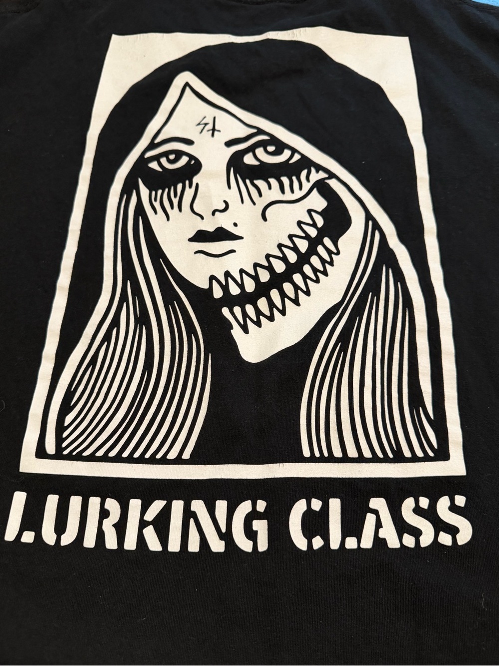 Lurking Class Black Short-Sleeve Graphic Tee